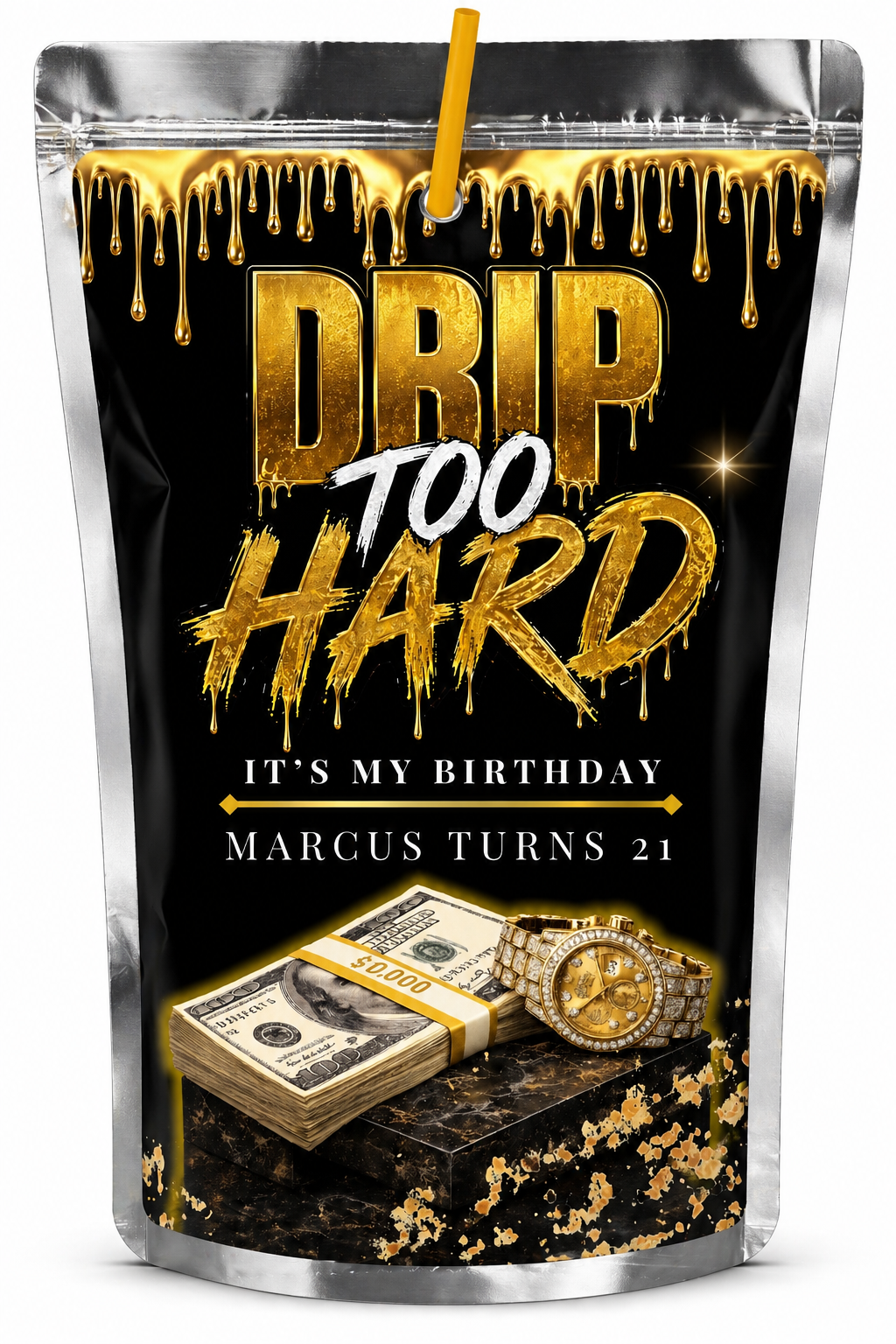 Drip too Hard Juice Pouch (set of 6)