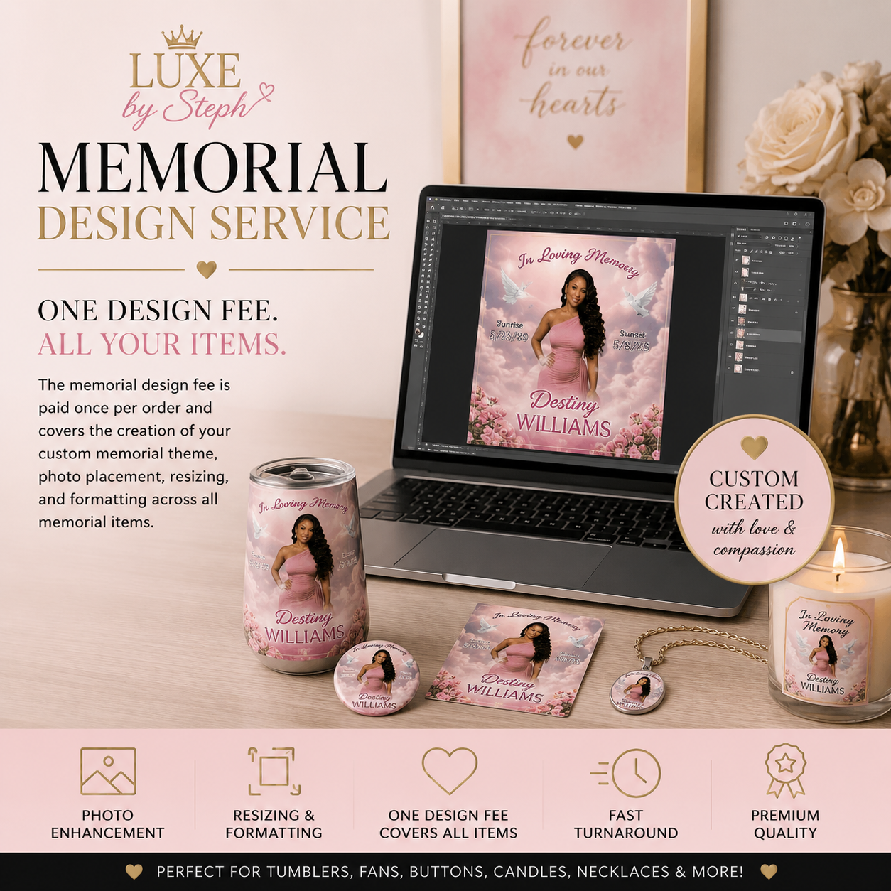 Luxe Memorial Design Service