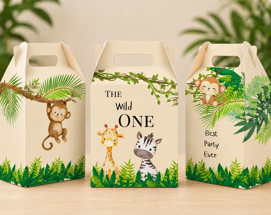 Wild One Gable box (set of 6)