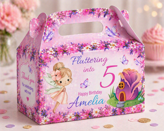 Fluttering Fairy Garden Gable box (set of 6)