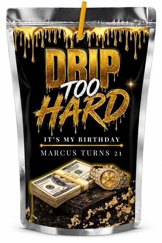 Drip too Hard Juice Pouch (set of 6)