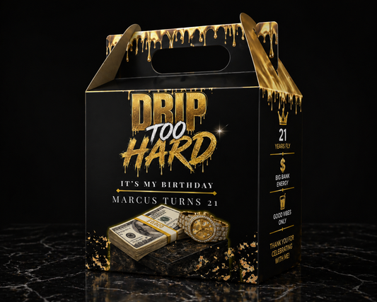 Drip too Hard Gable boxes (set of 6)