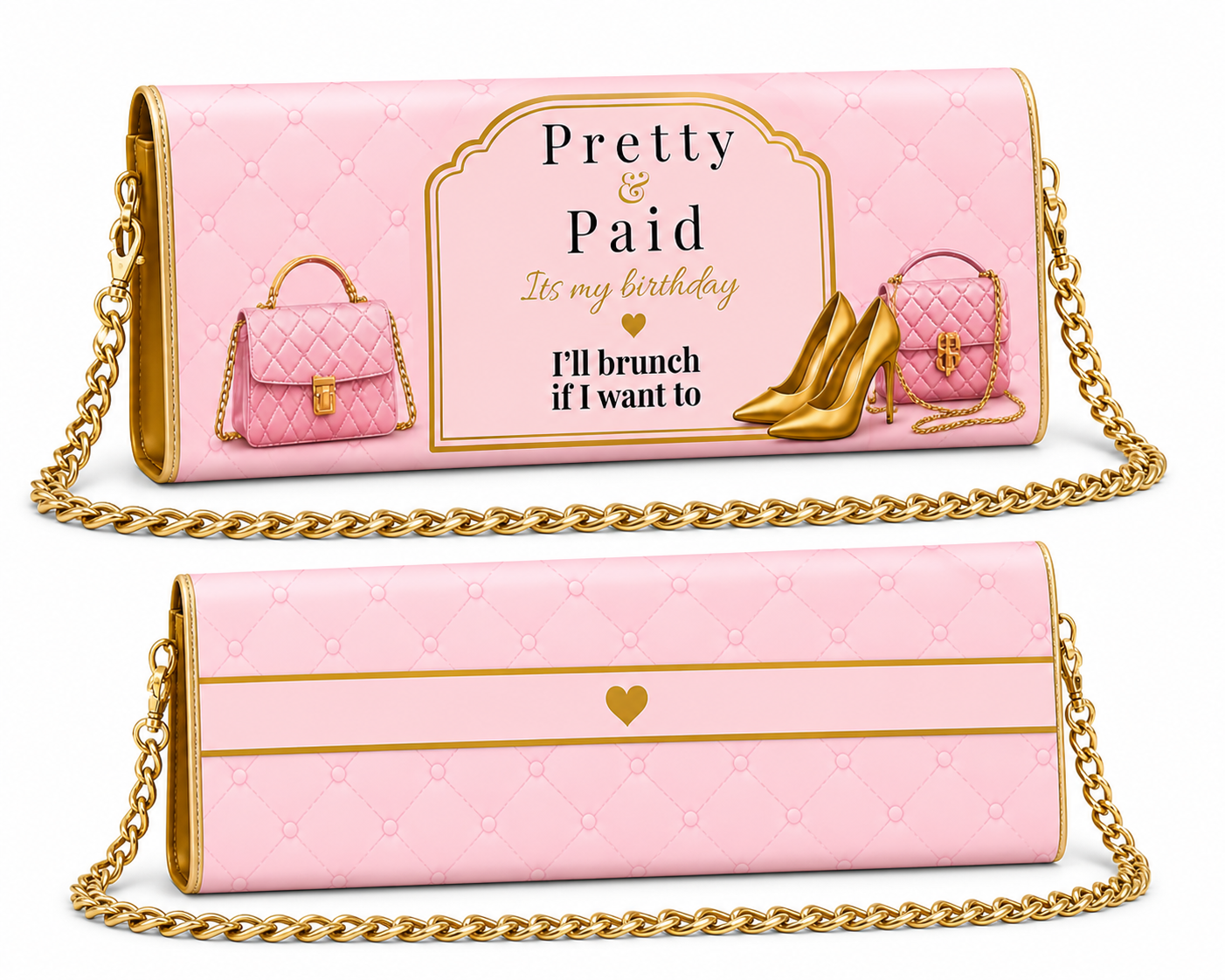 Pretty & Paid Chocolate bar Purse -Set of 6