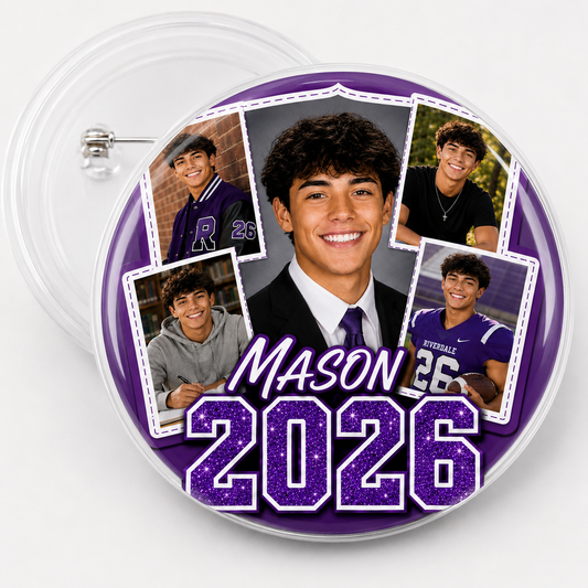 5 Photo Grad Button