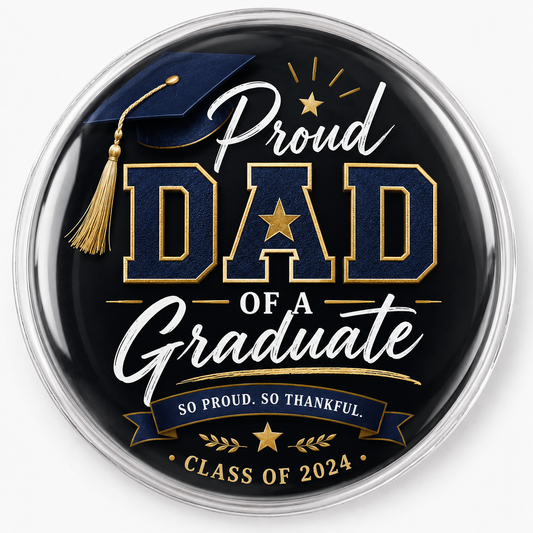 So Proud So Thankful Grad button