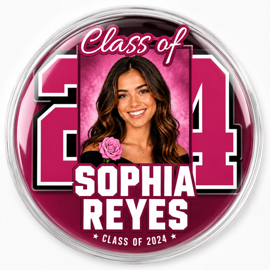 Big Year Grad Button